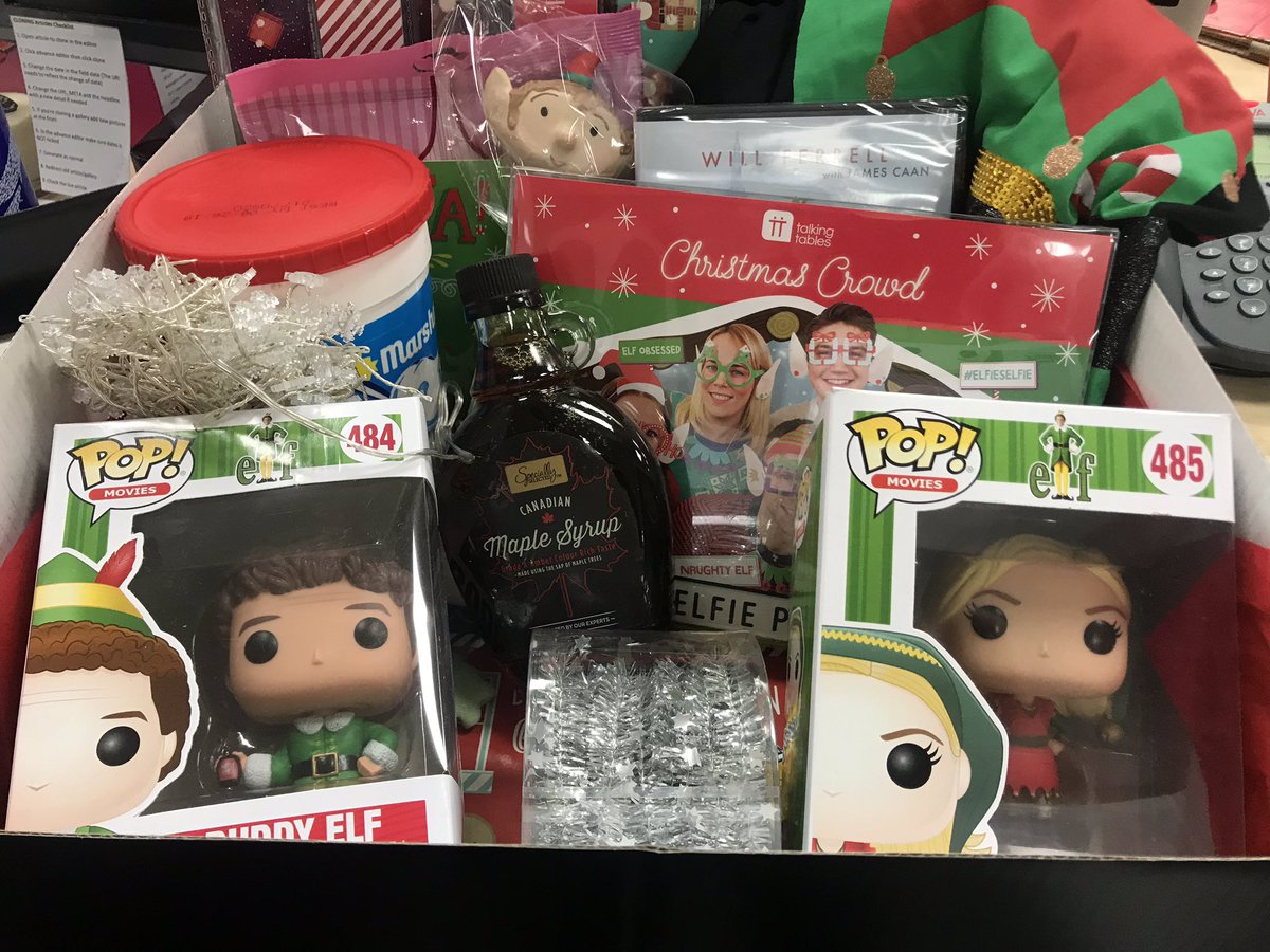 hellomag's tweet photo. We are going to have Elf spaghetti EVERY day until Christmas 🍝🍭🍬 How is the film 15 years old already? Thanks for the celebratory goodies @WarnerBrosUK! #Elf15 https://t.co/alulp7OpbS