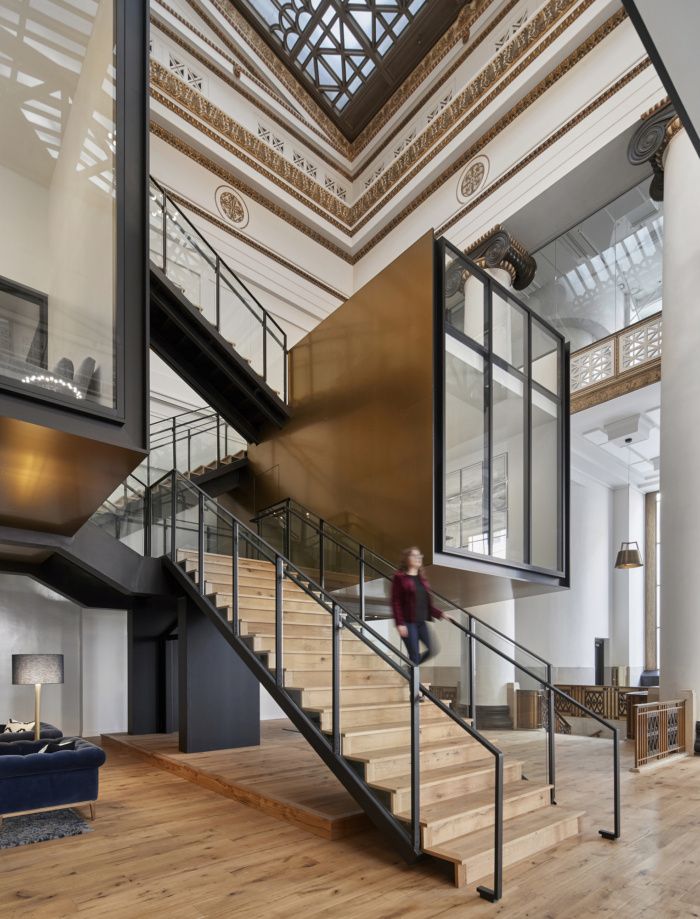 Enviro4Business's tweet photo. https://t.co/ZX4060O74R What a beautiful space! our office of the day is the Expensify Offices in Portland. A classy design in an amazing building just oozes coolness.  #officedesign #interiordesign #commericaldesign https://t.co/o5nHDOBKsI