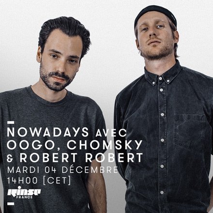 RinseFrance's tweet photo. -13H-

Déjà une heure en compagnie de @Davjazz1 pour son show #Masterfonk ! 

Retrouvez tous ses podcasts ici :
https://t.co/IV5pDIspX8

Puis ça sera au tour de @nowadaysrecords
avec @oogo1, @ChomskyLFEHOOSK &amp; #RobertRobert !

Restez 🔒 #verrouillé >>> https://t.co/GnEXqQnzYT https://t.co/mEc215yFTY