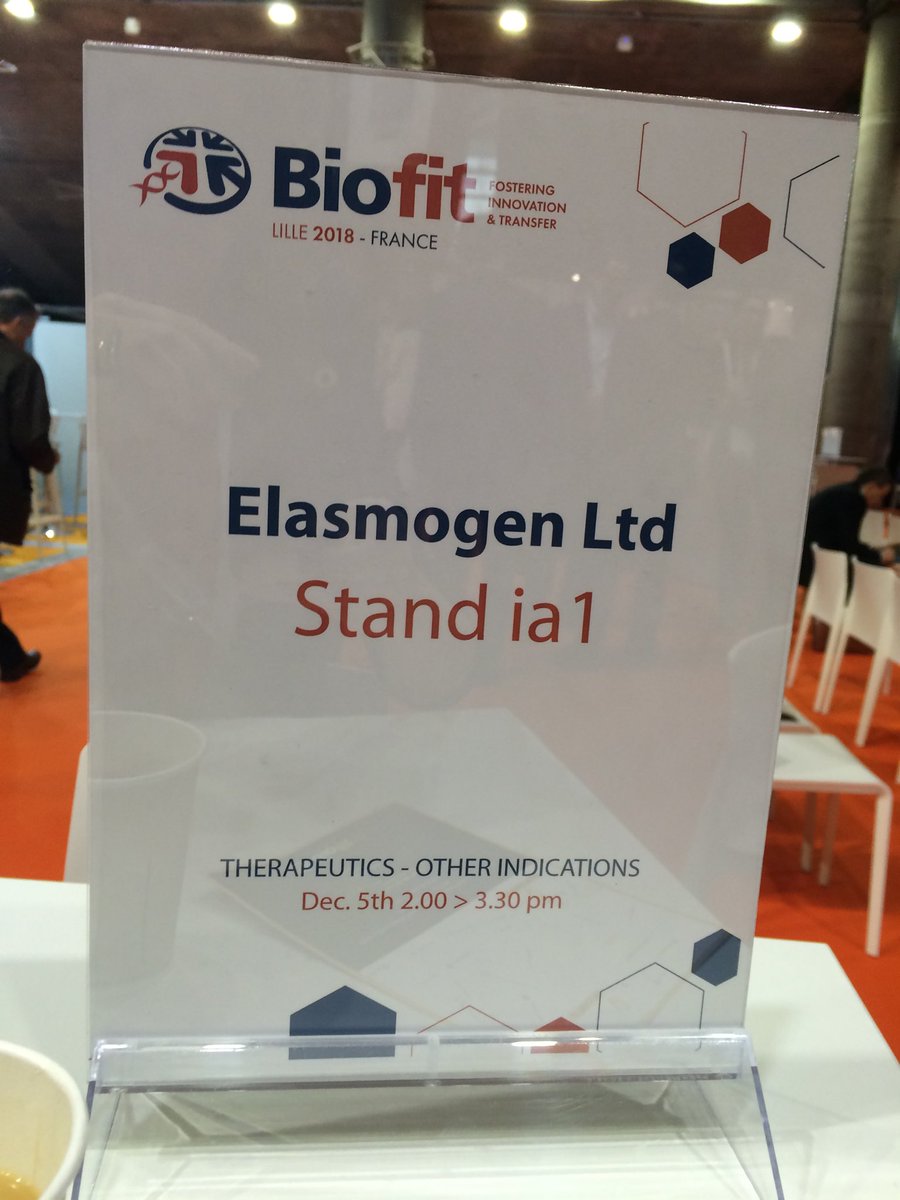 Presenting and partnering in beautiful Lille at Biofit. Can't help thinking if it was in Aberdeen it would be 'fit'Bio #BioFIT2018