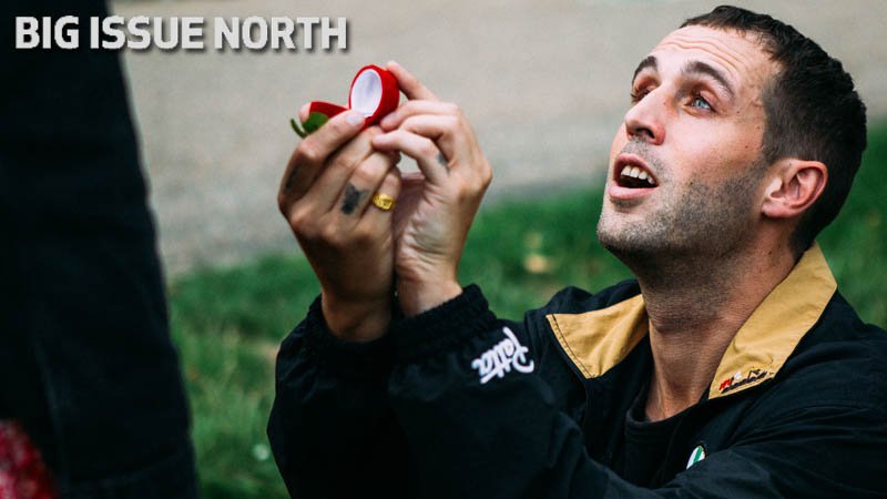 HighFocusUK's tweet photo. 🍝 @ActualJamBaxter recently linked up with @bigissuenorth to discuss surreal experiences, riders and #TouchingScenes 🔥 https://t.co/DDM4N8NQta https://t.co/7kGoY0Z7A3