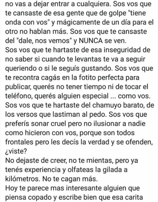 braiandlstan's tweet photo. "ÁMAME DE VERDAD O SEGUÍ DE LARGO PORQUE MÁS ME AMO YO."💯 https://t.co/q7EKPfYiVQ