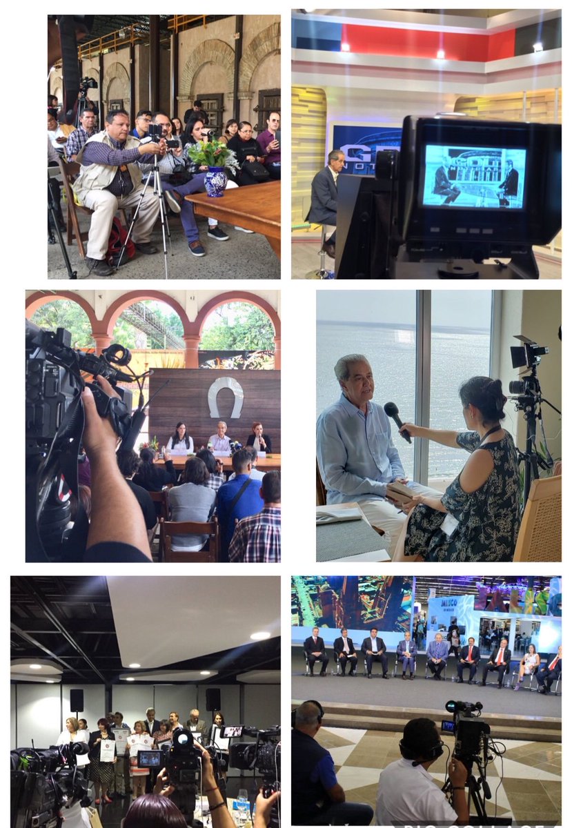 Agradezco a cada uno de los medios de comunicación su apoyo en la difusión de nuestros destinos, durante estos 6 años fue de gran importancia su trabajo, que ayudó a mostrar la grandeza de Jalisco, gracias a cada uno de los reporteros y reporteras por su profesionalismo!