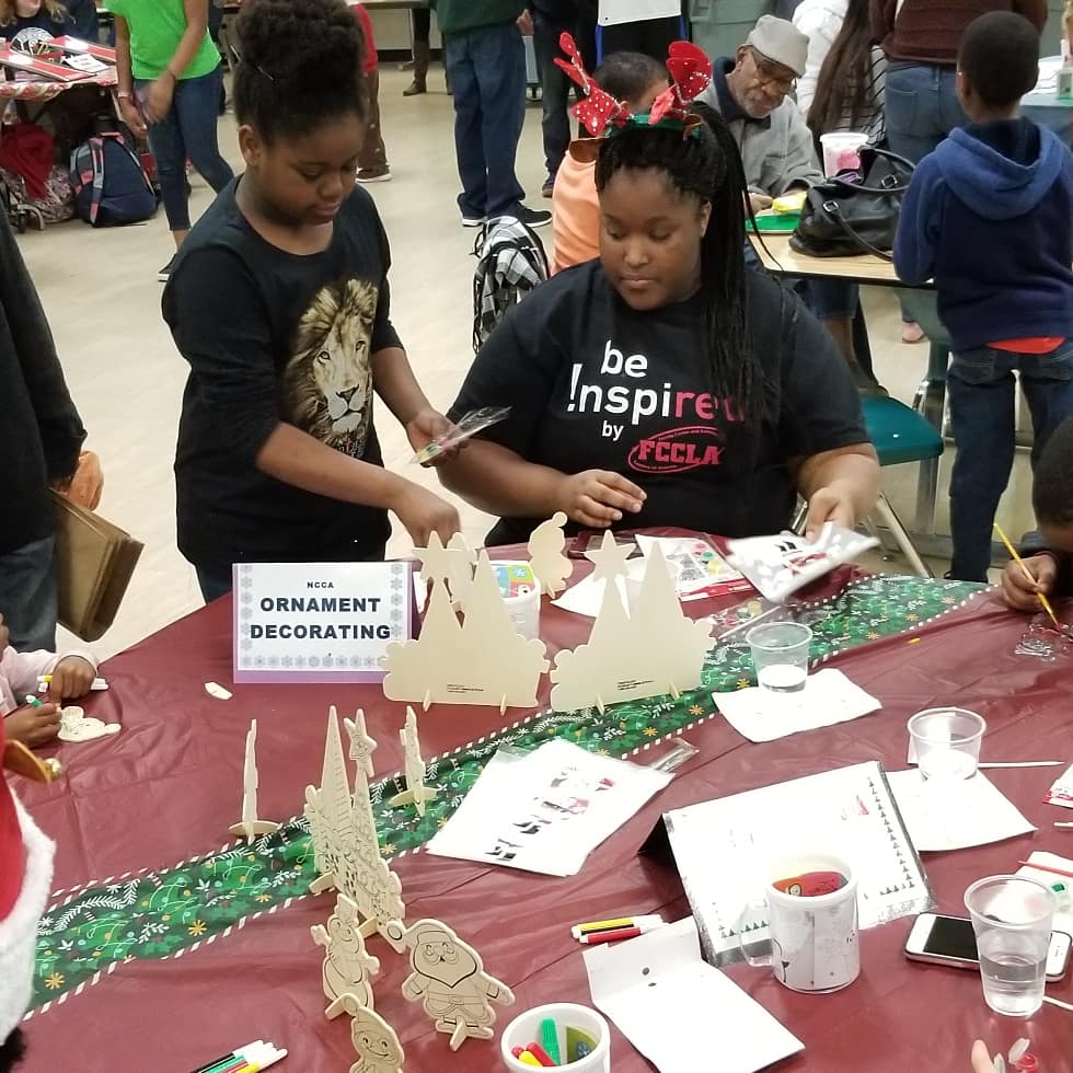Our annual Foster Family Festival!  We passed out toys and helped the foster children make tree ornaments. 

#NCSSBeTheBest