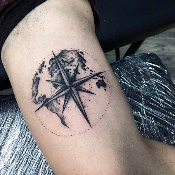 Nautical Star Sailor Tattoos Compass Rose PNG 444x628px Nautical Star  Arm Compas Compass Compass Rose Download