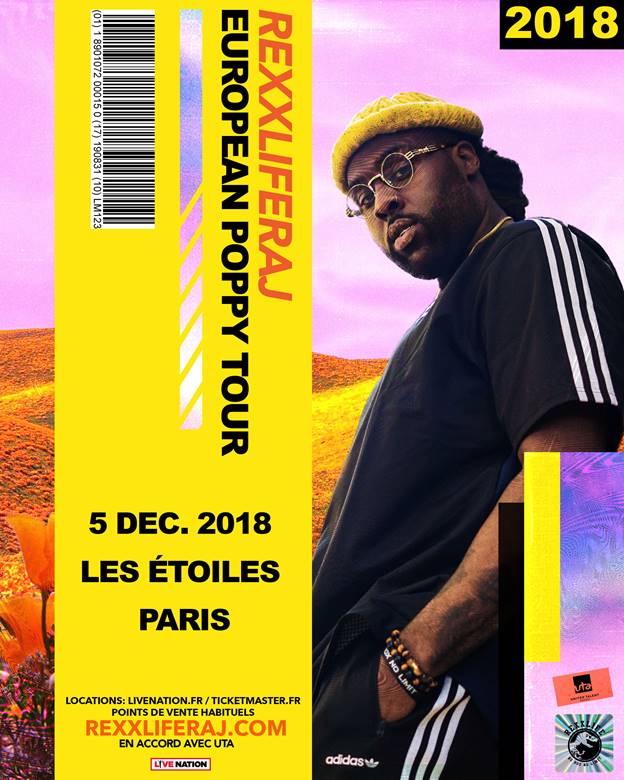 EnjoytheSHOWnet's tweet photo. 🎟🎁 CONCOURS : gagnez 2 places pour le concert de Rexx Life Raj ce mercredi 4 décembre aux Étoiles à Paris ! 

⚡️ RT + FOLLOW @EnjoytheSHOWnet pour participer ! 

Annonce du gagnant à 19H. https://t.co/D0Xe2fNZ5p