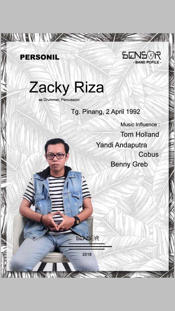 RRIPro4Pnk's tweet photo. Personil dari band SENSOR INDONESIA @official_sensor saat ini ada 6 orang yaitu Wija, Milen, Berry, Iqbal, Aji dan Zacky #RRILiveMusicTpi

#RRILiveMusicTpi https://t.co/ICnvThY5q5