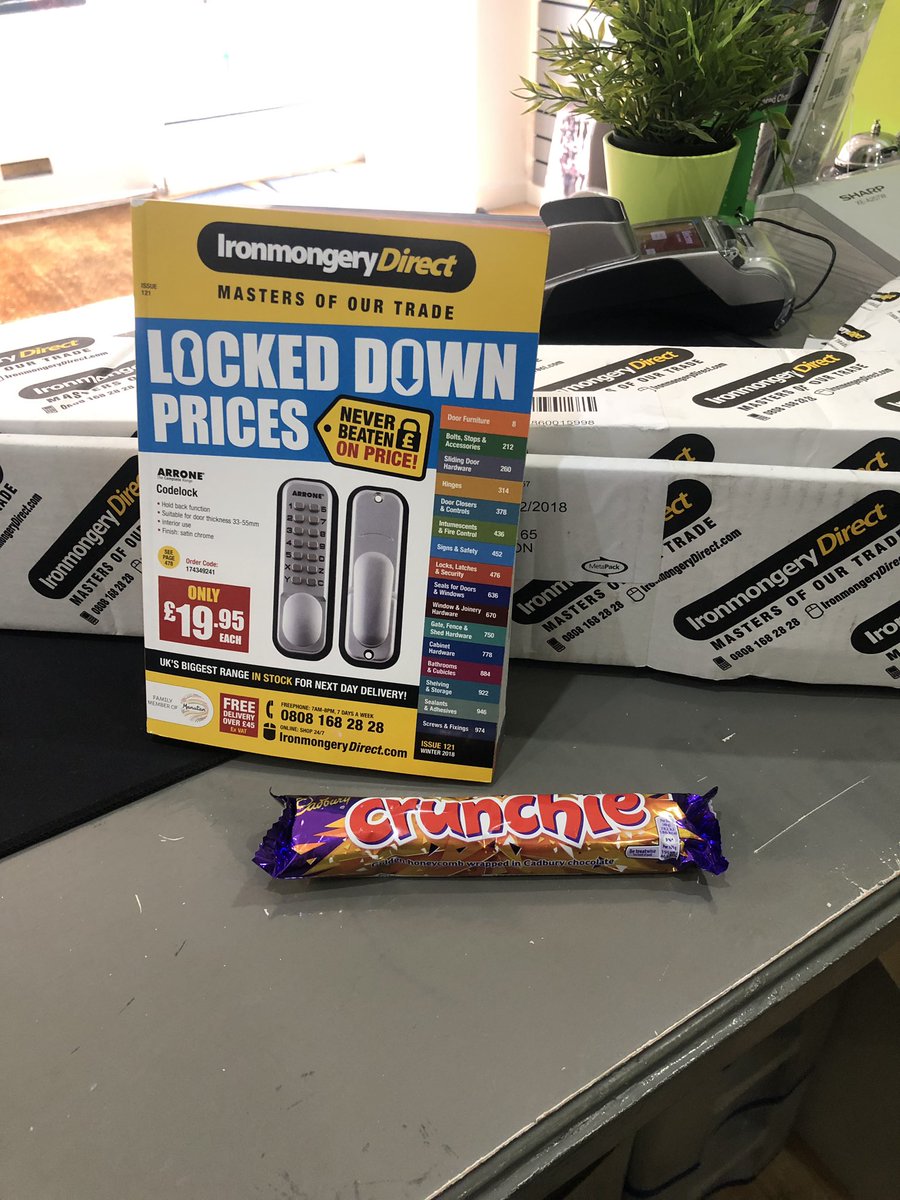 Just got my order from <a href="/IronmngryDirect/">IronmongeryDirect</a> super fast &amp; as if it couldn’t get any better. I even got a little early Xmas present with my catalogue. Thanks guys from <a href="/replicaprint/">Replica print</a> Merry Christmas 🎄