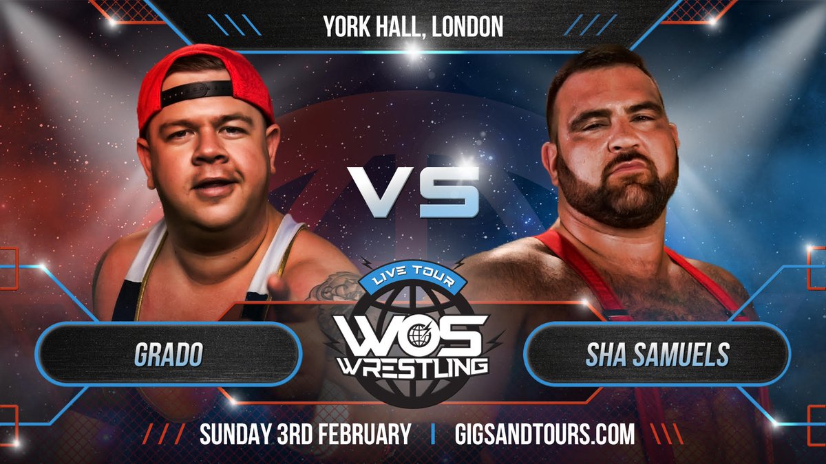 WOSWrestling's tweet photo. The East End Butcher is coming home to face an opponent who is popular all over the world!
It's @Shasamuels vs @gradowrestling on Sunday February 3 at the historic @YorkHallEvents in #BethnalGreen
Tickets for #WOSLondon from https://t.co/eZiVYIa6OT https://t.co/07EDHHcfNc