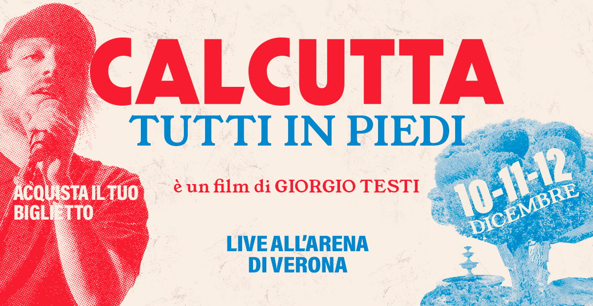 FerreroCinemas's tweet photo. Il concerto sold out di CALCUTTA all'Arena di Verona del 6 agosto 2018, diventa un evento cinematografico.

Non perderlo nelle sale solo lunedì 10, martedì 11 e mercoledì 12 dicembre!

#calcuttatuttiinpiedi
#ferrerocinemas https://t.co/AV8cFdbB5W