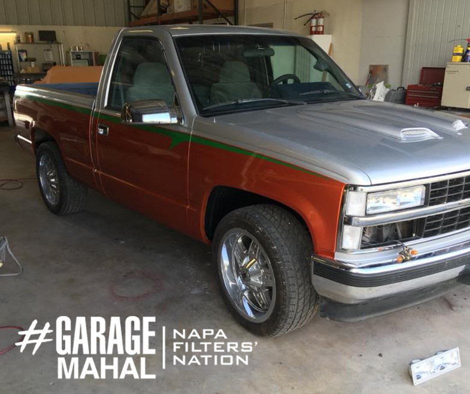 Keeping your Chevy pickup running for over 185,000 miles means keeping it serviced right. NAPA Filters thanks you for sharing, John Smith.