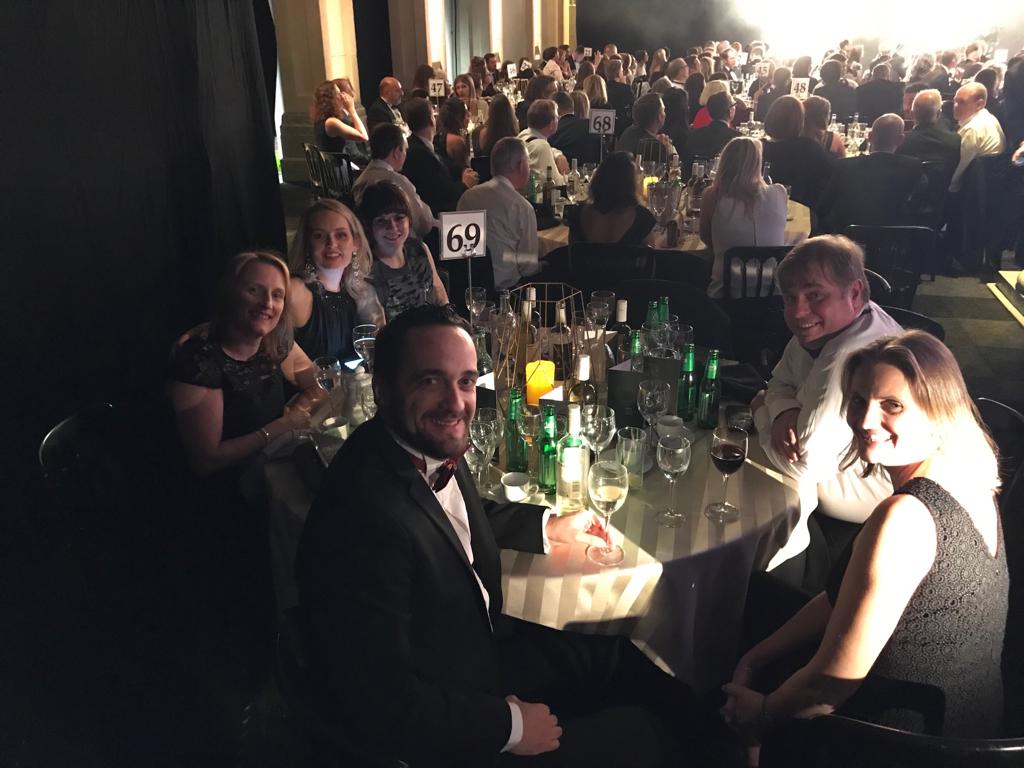 EurekaMR's tweet photo. Some very sore heads in Team Eureka! this morning after last nights awards. We didn't quite get the final nod but we we're still well chuffed to have got that far! Thanks for the support #Table69 @jamiemollart @rkhleicester @SwissPeaks @TweetMRS @MrsRuston @JennieMace https://t.co/6pbOeZCpsZ