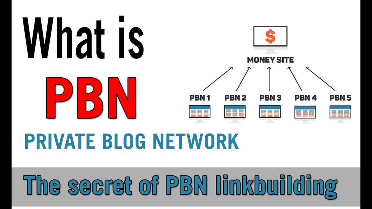 rbmarketingpro's tweet photo. A Private Blog Network (PBN) is a network of authoritative websites used to build links to your money website(s) for the purpose of ranking higher in the Google search engine.

#seo #digitalmarketing #pbn #googlevikcs #vikasrathour #higherranking https://t.co/jiGhQqYlBB