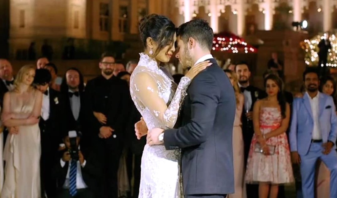 designkeesmedia's tweet photo. WAIT IS OVER...!!! Priyanka and Nick’s wedding look is now out #PriyankaChopra #PriyankaNickWedding @priyankachopra @nickjonas #Designkees 
Born of Web #Bollywood #India #Wedding #Party #ad #Photos #Creatives #Graphics https://t.co/s254UaVFff