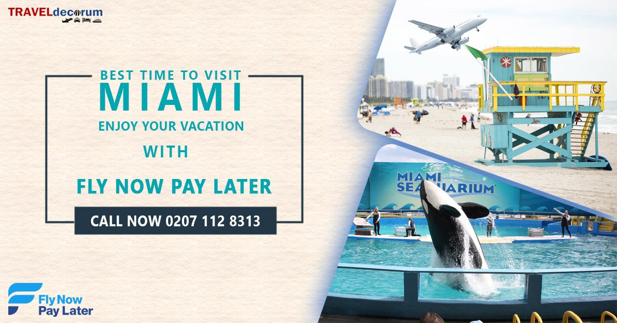 When is the best time to Book Cheap Flights to Miami, Florida? Don’t forget to visit Travel decorum from where you will get best flights deals to Miami. Call us today 0207 112 8313. Find more @ bit.ly/2EcKc9G

#Miamiflights #Miamitravel #Miamiholidays #travel #packages