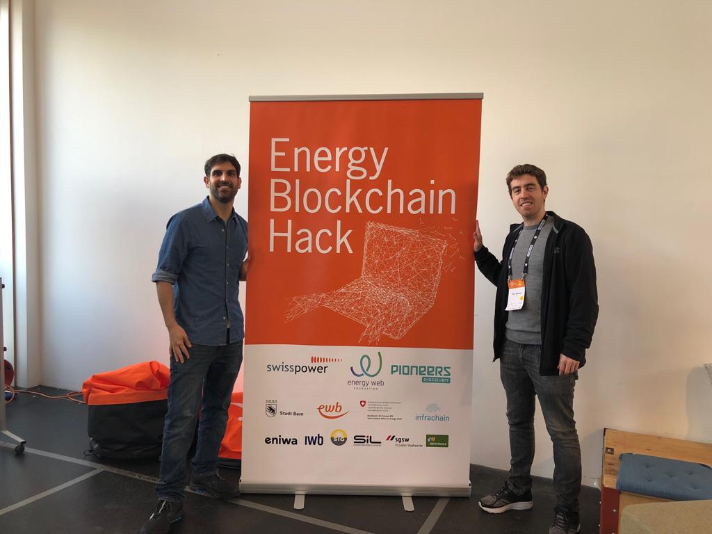 GreeneumNet's tweet image. Greeneum is happy to participate in the first Energy Blockchain Hackathon in Switzerland along great other projects and people #energyblockchainhack @Pioneers @energywebx @Bern_Stadt @ewbBern⁩ @BFEenergeia⁩ ⁦⁦@infrachain_ch⁩