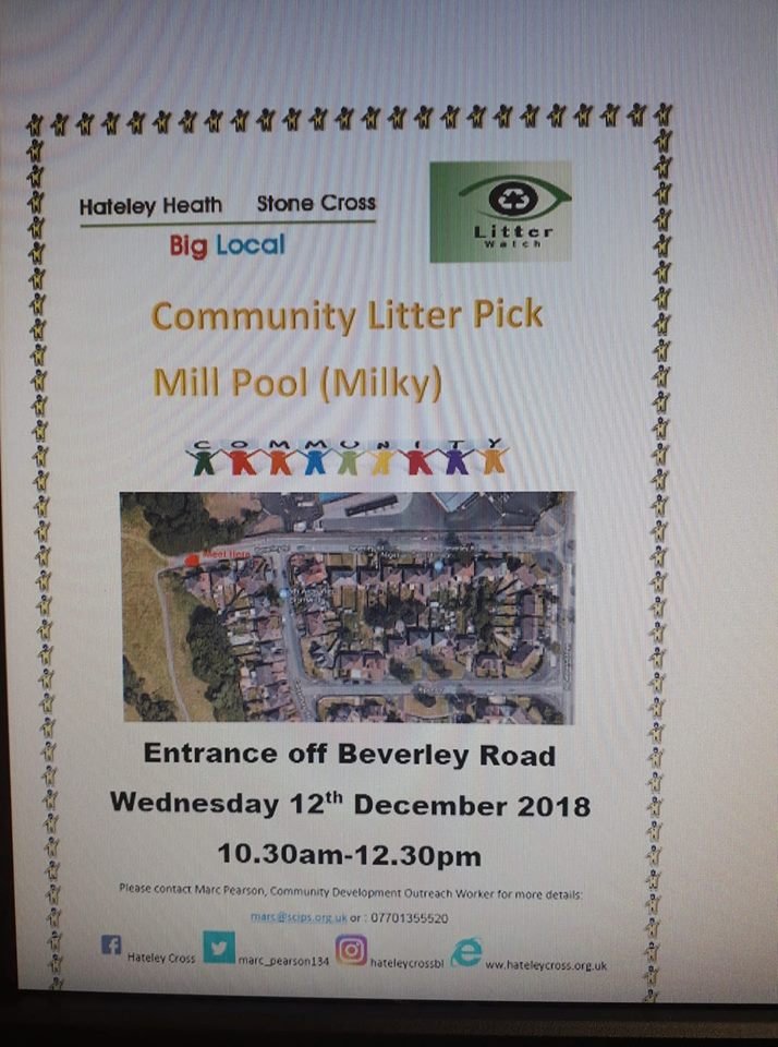 marc_pearson134's tweet photo. @Litterwatch1 will be teaming up with #hateleycross #biglocal on 12th December at 10.30-12.30 for a #litterpick on the #millpool Please come along and help @GoPlaySandwell @sandwellcouncil @sandwelllibs @MurrayHall11 @dorothy_parkes @PaulSandars @westbrompaul @HateleyHeath https://t.co/cuIyB9pE8R