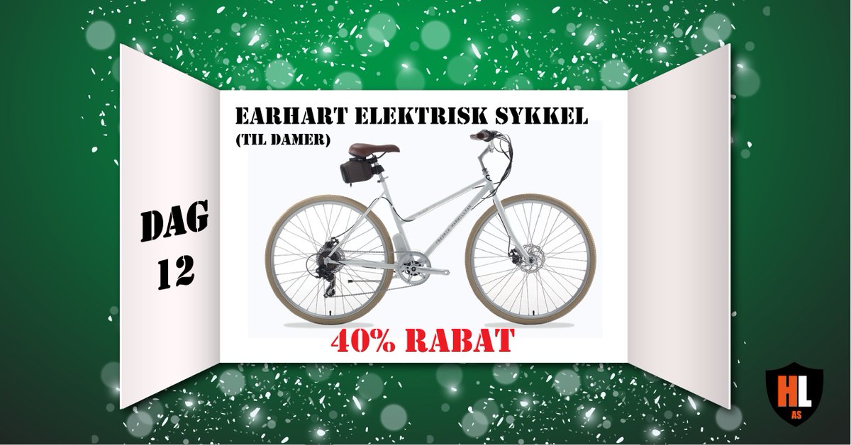 HardlifeAS's tweet photo. Dag 12!
Kjøp en Hardlife Earhart elektrisk sykkel her til 40% rabatt: https://t.co/AKzvYV6Nyq https://t.co/kWo4SCQ3w7