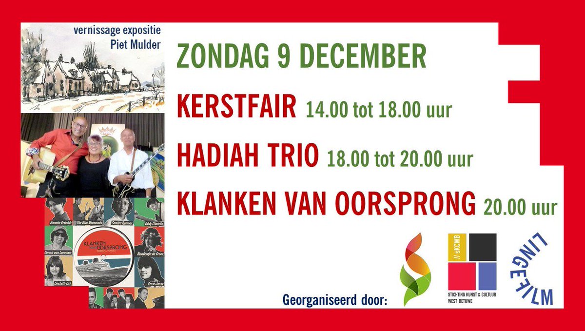 9 december --> Feestelijke ontsteking kerstboom in De Pluk!