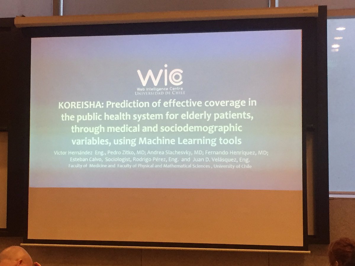 ceciliarod's tweet photo. Interesantes conversaciones sobre salud y medicina personalizada Web Intelligence Conference #WI2018 https://t.co/tNJ9WrUUAN