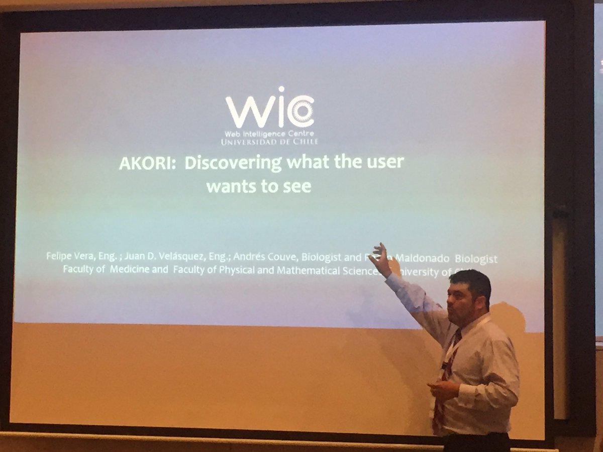 ceciliarod's tweet photo. Interesantes conversaciones sobre salud y medicina personalizada Web Intelligence Conference #WI2018 https://t.co/tNJ9WrUUAN