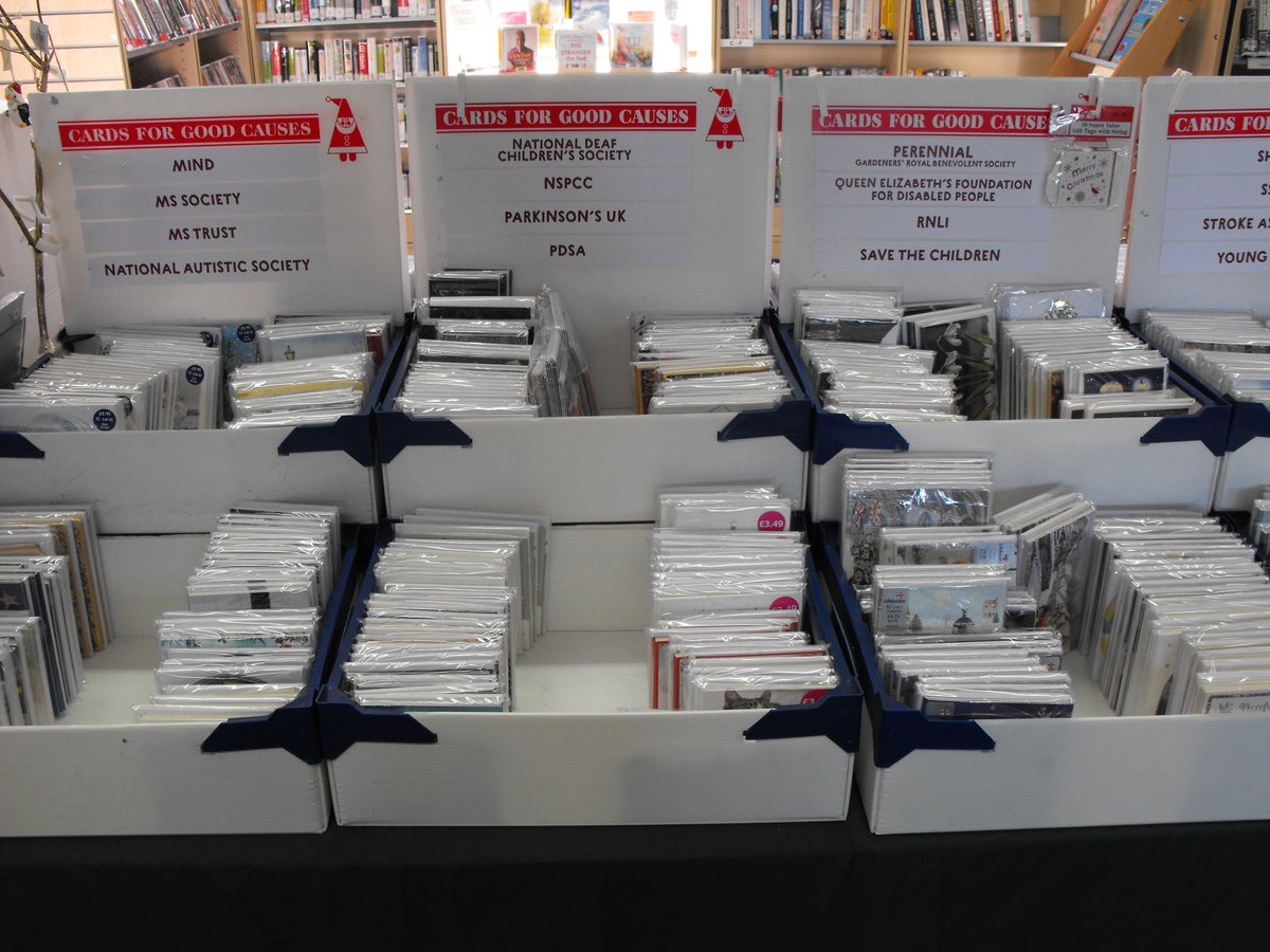 VisitEG's tweet photo. East Grinstead, cards with a conscience. @WSCCLibraries
#charity #Christmas #giftideas https://t.co/S3HkTcQr47