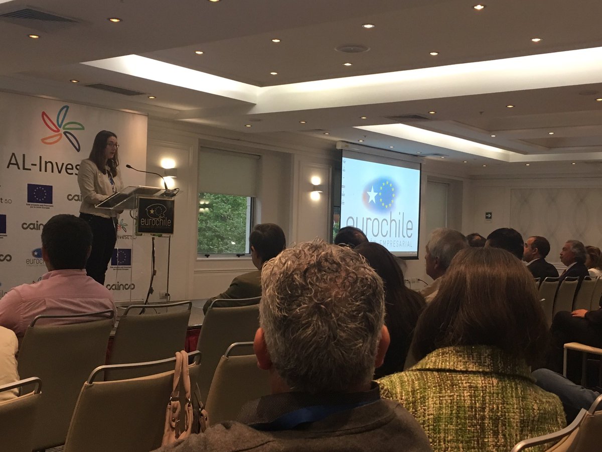 Estamos participando del cierre del Programa Al Invest 5.0 con <a href="/Eurochile_/">Eurochile</a> #redpymemujer