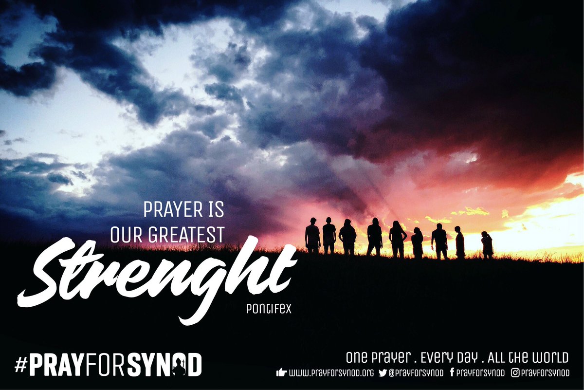 prayforsynod's tweet photo. WE SAY GOODBYE.

After a year and ten months, for 669 days we have led the prayer for #Synod2018. 1º motivating the continuous Prayer and then with the prayer of the heart.
We hope we have helped. As we began, we left. Silently.

We prayed for each other.
Thank you
#prayforsynod https://t.co/Rbmf1Cwudy