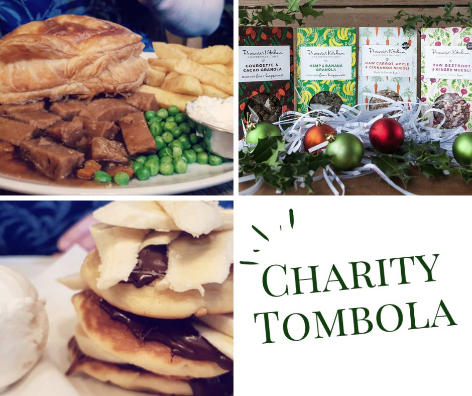 VGN_Connections's tweet photo. There are so many exciting prizes to be won in our charity tombola in aid of Glasgow Winter Night Shelter 🎄 

What will you win? Perhaps a @PrimrosesKit Breakfast Hamper? Or a voucher for a vegan starter and a main for two at Brooklyn Cafe? ✨ #VCxmas https://t.co/J6EcSwOUB1