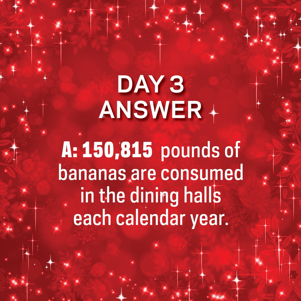 NDDining's tweet photo. Congrats to Brigid Meisenbacher, ND '22 for winning Day 3 of Campus Dining Trivia with a guess of 160,000! πππ#12DaysofCDTrivia // @brigidmeis https://t.co/ElHsTWi9bn