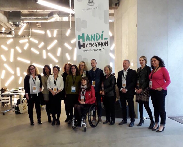 EmmaHipeau's tweet photo. Arrivée de notre jury d’exception pour élire le meilleur projet Handicap pour Publicis ! @PublicisGroupe 
#handihackathonpublicis #inclusion #transformation @Sapient_FR @PublicisMedia @PublicisConseil @PublicisHealth @publisconsultants @saatchifrance #publiciscommunications https://t.co/7wBgfdQTx6