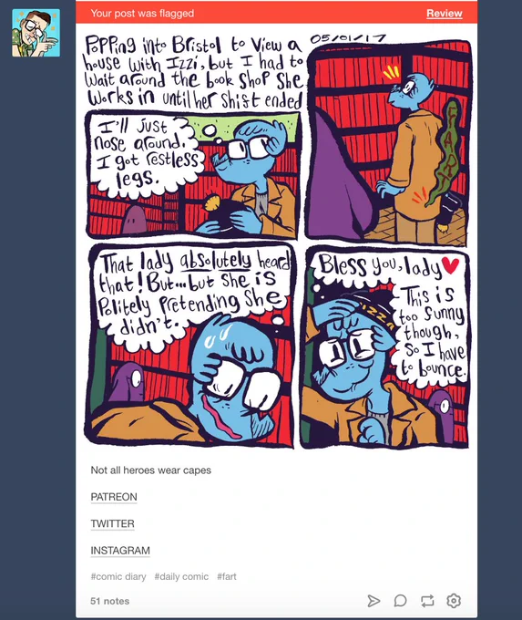 Going through my whole Tumblr (yikes) to see what was flagged and here are the choicest, most confusing picks 