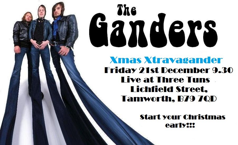 Clocks tickin... Tamworth are you ready ?? 💥💥🎸🎶 #theganders #rocknroll #Tamworth