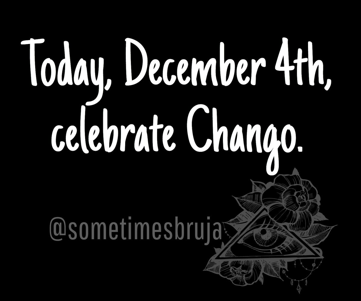 SometimesBruja's tweet photo. Yesterday evening, I put out a spread of food, decor and Cabernet for Santa Barbara, who Cubans worship as Chango. I lit candles in prayer and worship-she will sit amongst her flowers and candles over the next few a days. How are you celebrating Chango today? #chango https://t.co/zaAuPSwVkI