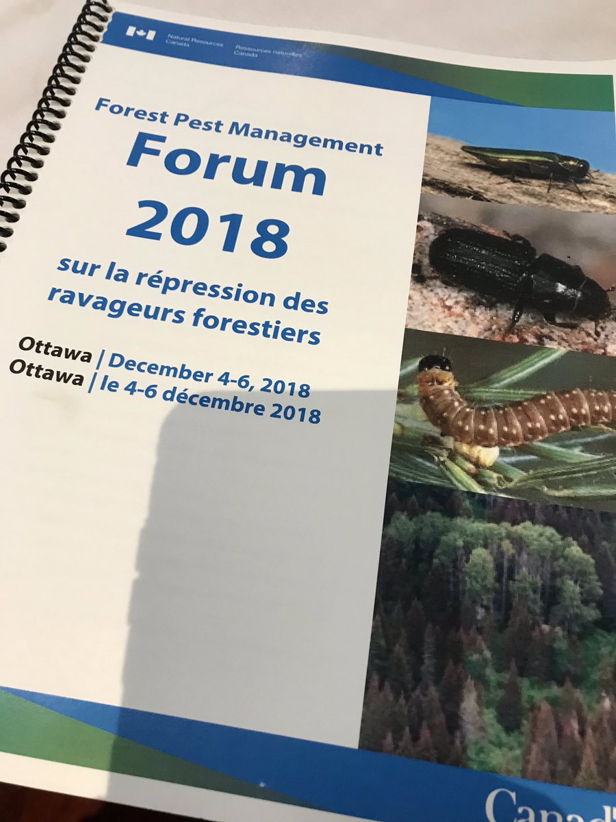 CanadaInvasives's tweet photo. Day one of the 61st Annual #Forest #Pest Management Forum! The largest and most significant gathering of forest pest management experts, managers and practitioners in #Canada! @NRCan https://t.co/I5g1A6al7K