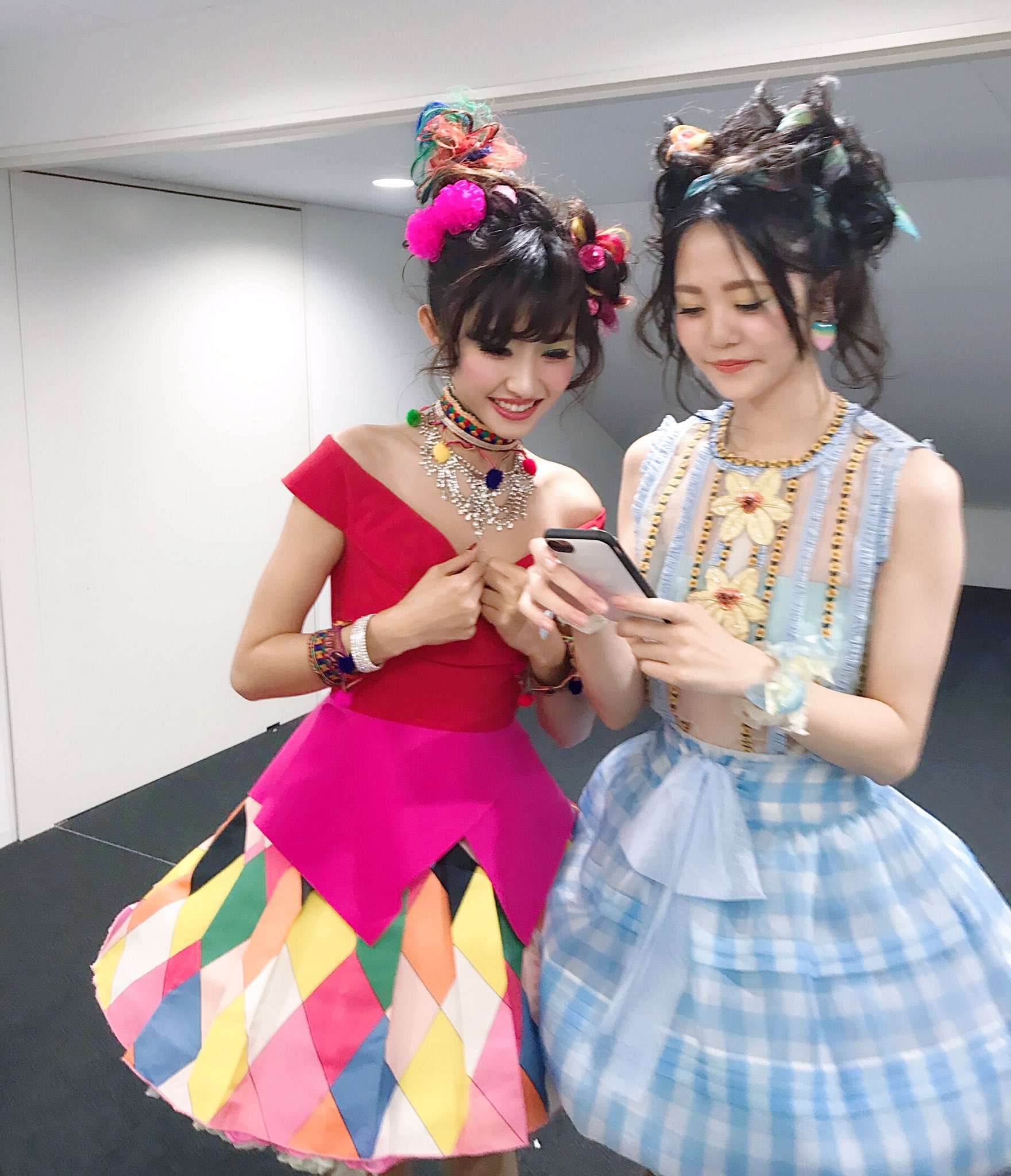 月中秋実 ヘアーショー楽しかった ステージも頑張りました 可愛くしてくれて ありがとうございます お気に入りすぎて最後まで 衣装は脱ぎたくなかったし 髪も外したくなかったな お世話になりました ヘアーショー ヘア