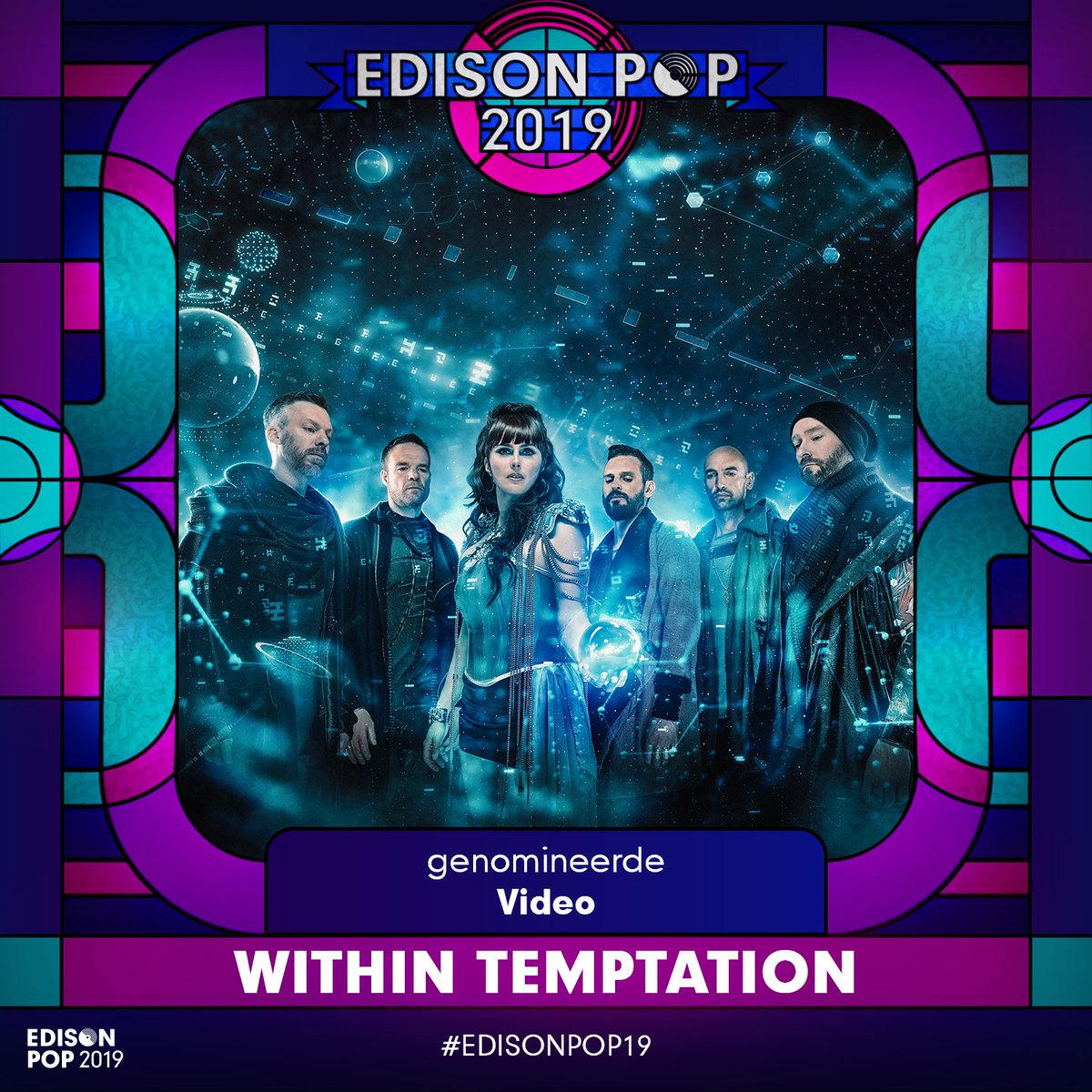 WTofficial's tweet photo. We've just heard that our music video for 'The Reckoning' is nominated for an Edison Award in the category Best Music Video. AWYEAH! #EdisonPop19 #metalvshiphop #letsgo https://t.co/aI5cFLgBsu (made by The NOISE) https://t.co/ovvlzBNQxC