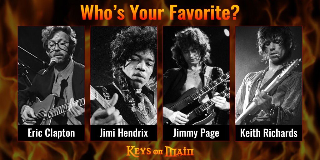 KEYSONMAIN's tweet image. Who is your favorite 70s guitarist? Comment your choice below!
