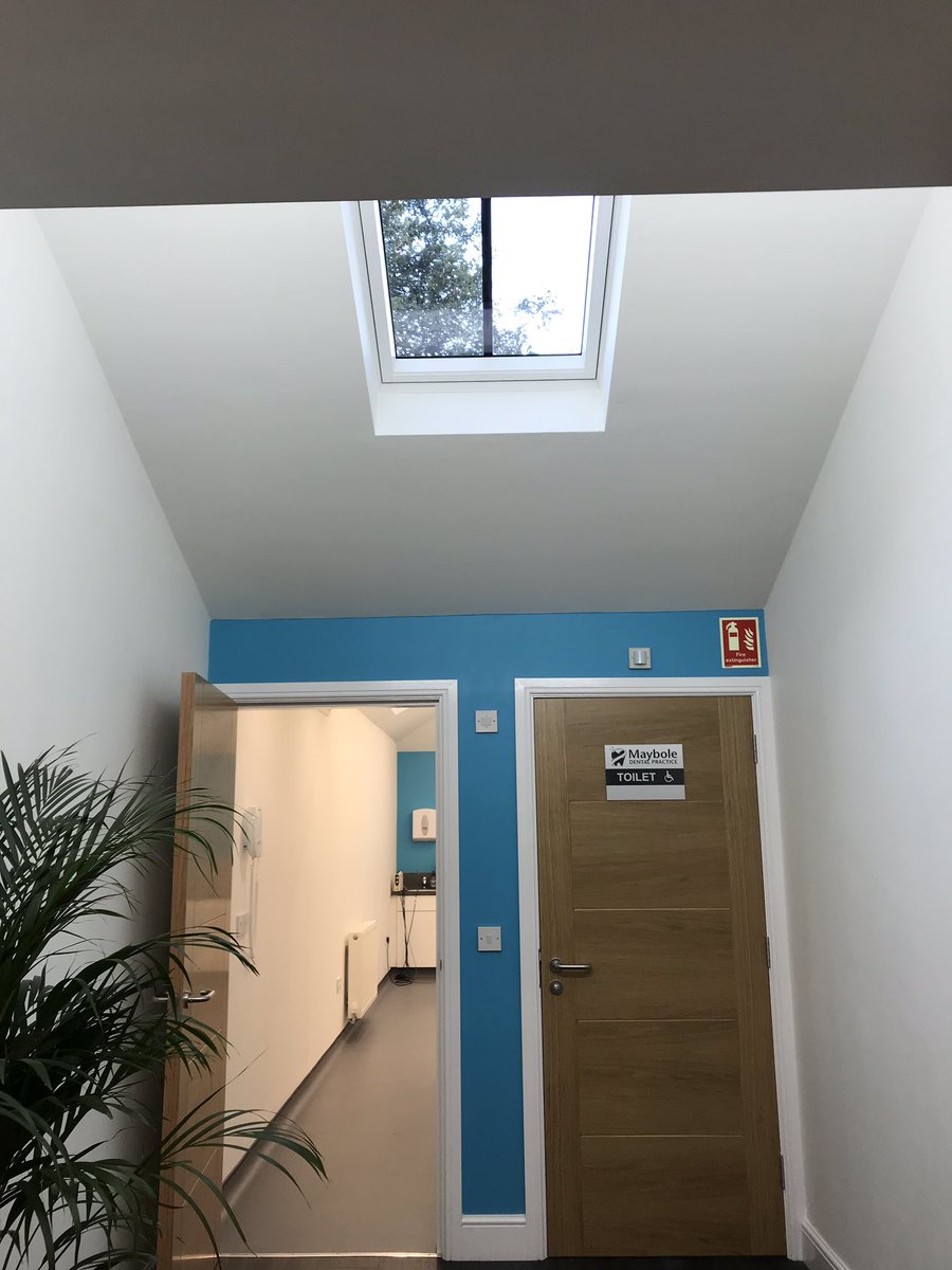 spatialgardner's tweet image. Refurbishment of Maybole Dental Surgery to provide accessible treatment rooms. Looking pretty good!