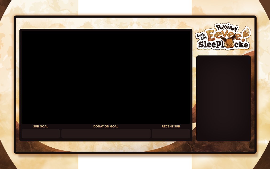 Mjn Logo Streaming Overlay For Numbnexus Went For A Pokemon Let S Go Eevee Theme With A Mix Of A Painting Style That Ties It All Together Behance T Co Uueyfefrft