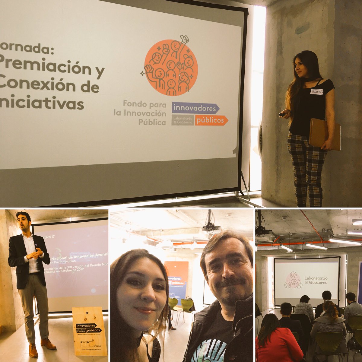 redmatriz's tweet photo. En representación de @GIGAPP, @inapuchile y @LaresHub en la ceremonia del Premio del Fondo de la Red de Innovadores Públicos del @labgobcl: Se viene el Festival Internacional en Innovación Pública! Gracias #SoyInnovadorPúblico! #PSILabs #PSILabsJedi #PublicInnovationJedi @OPSIgov https://t.co/ANKtG7qfCA