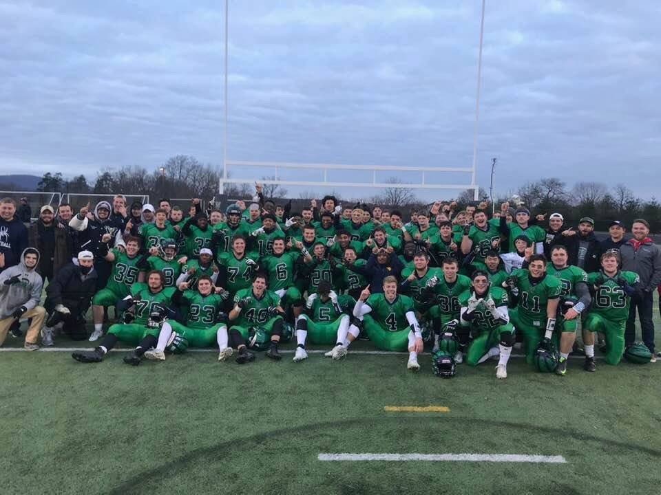 ericb1269's tweet photo. Some thought they'd be done after Loudoun County, others thought Sherando, the polls had them a 19 pt under dog to Blacksburg. If you think they are finished, you haven't met @WGroveFootball . Well here they are! https://t.co/g5ILMwPCVV