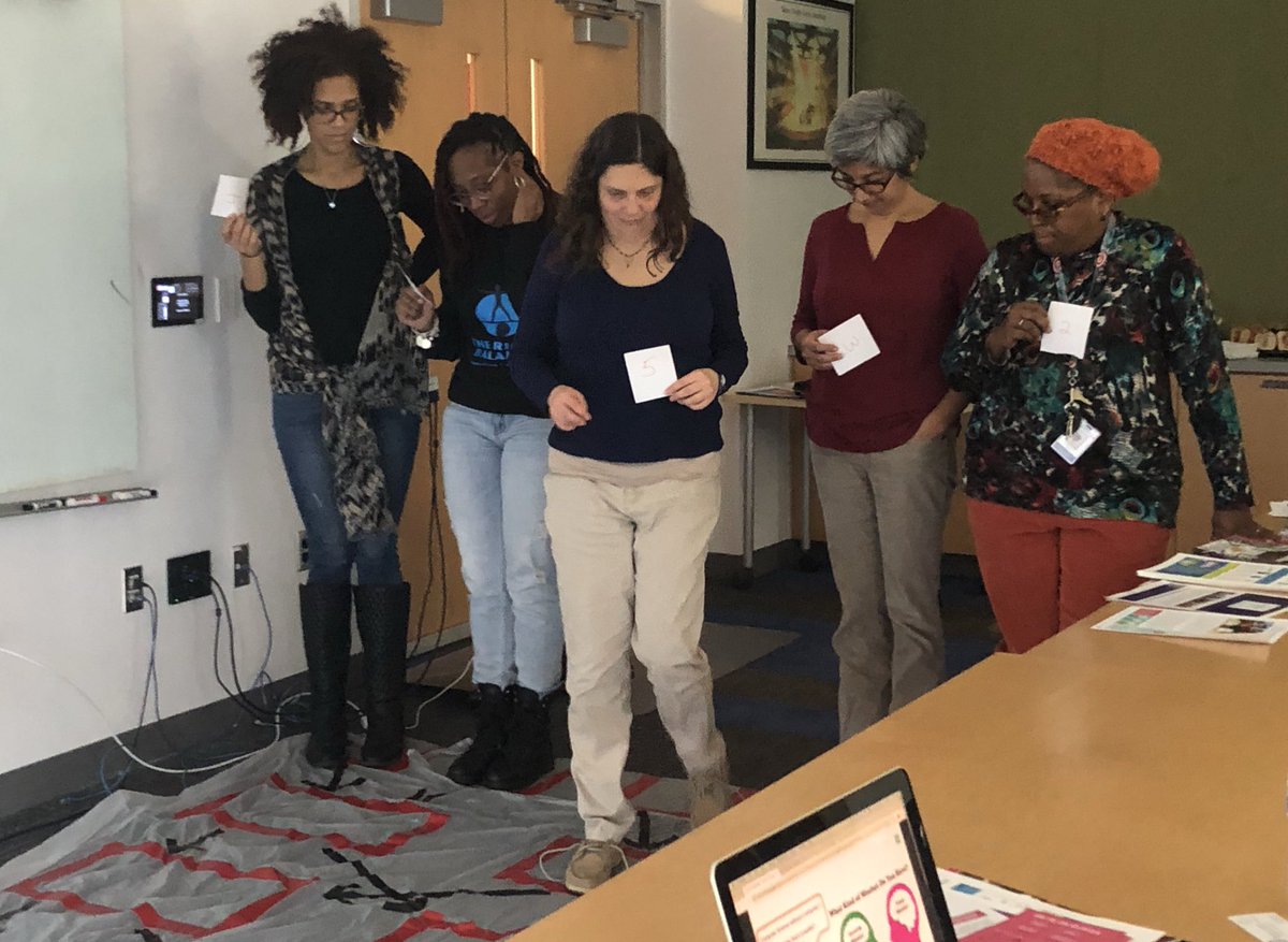 ProfPayton's tweet photo. Having a lot of fun hosting @PHLschools counselors with #csunplugged and #hourofcode dance party for @CS4Philly #CSEducationWeek in the CIS department @CST_TempleU! Thanks for facilitating @NCWIT C4C! @NaomiGHousman @KJBD https://t.co/37EqmNaxKi