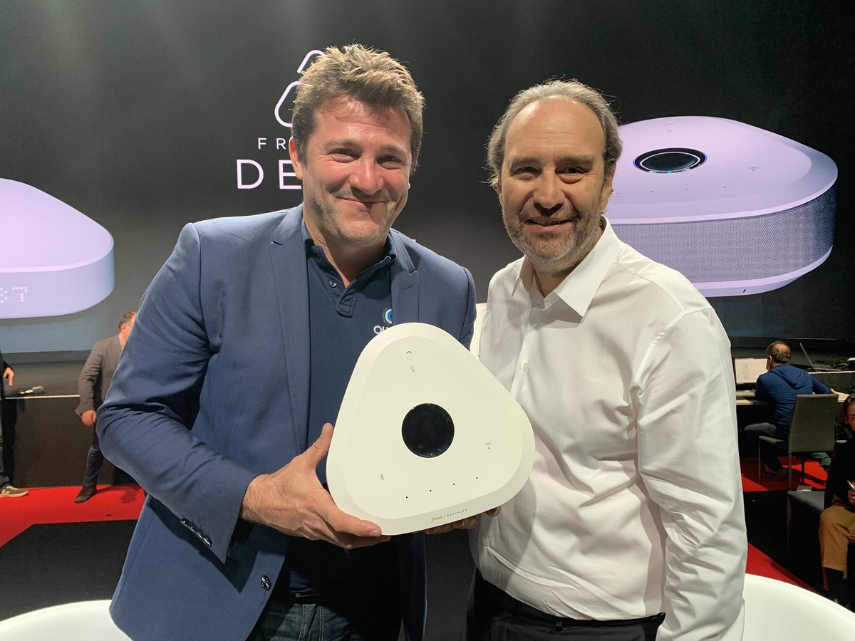 OUATCHaudio's tweet image. Tout sur la nouvelle #FreeboxDelta dont 14’ d’entretien avec Xavier Niel @xavier75 : c’est à 20h dans #broadcastime avec @benjaminvincent et @YAKYAKYAK_FR sur #OUATCH ! Box Free 239, Orange 222, Bouygues 139 + AppleTV + Apps + ouatch.tv #innovation #free #freebox