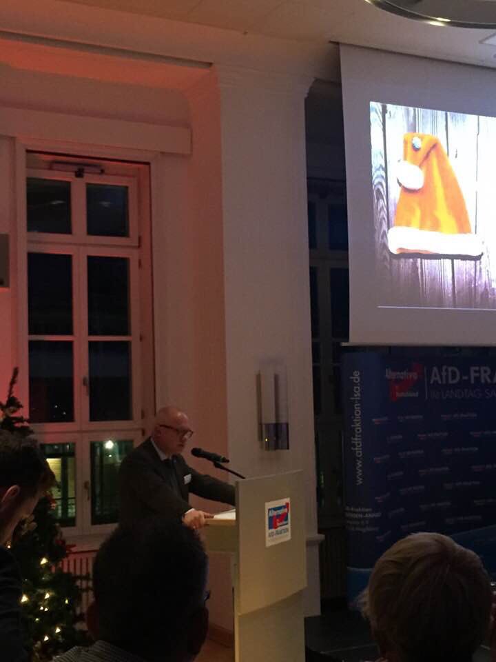 AlexTassisAfD's tweet photo. Weihnachtsempfang der Anhaltinischen Landtagsfraktion https://t.co/jSPccmIakz