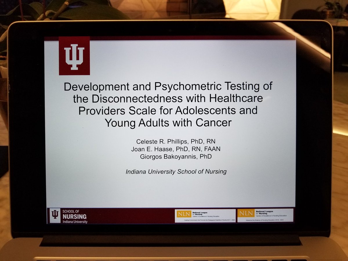 Be sure to hear my presentation today on a scale a developed to measure AYA Disconnectedness with their Healthcare Providers. <a href="/AYAGlobalCancer/">Global AYA Cancer Congress</a> 11:15 in Hyde Park Room #AYACancerCongress