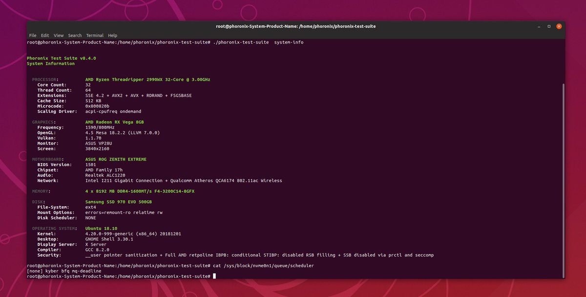 Scheduler linux