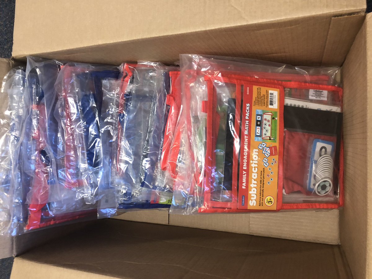 HerrinMrs's tweet photo. It’s a great day to be in CBSS!! Our learning materials arrived today funded by the @unionpowercoop Bright Ideas Grant! We can’t wait to start engaging families with our lending library. #TeamUCPS @FairviewES_NC https://t.co/0Tg5piskfm