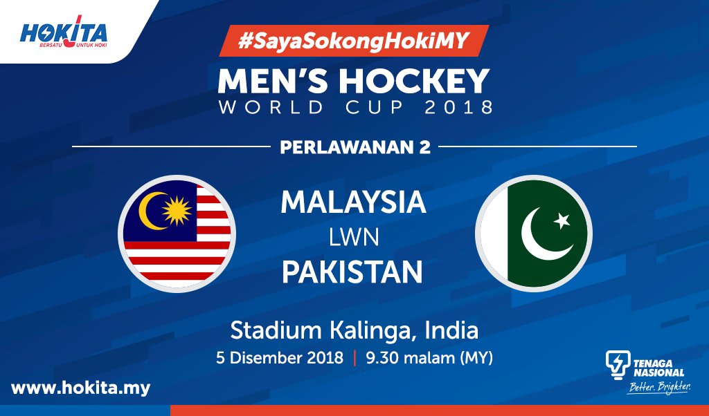 HokitaMY's tweet photo. Today is the day! Tahun ini saja dah 4 kali kita jumpa #PAK 🇵🇰. Paling terbaru di semi-final #HeroACT2018, kita seri 4-4 sebelum tewas 1-3 di shoot-out. Apa yang #SpeedyTigers perlu lakukan untuk menang hari ini? #HWC2018 #SayaSokongHokiMY #BersatuUntukHoki https://t.co/2Wjx8IcsLp