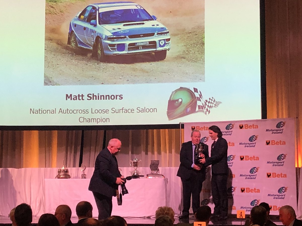 Delighted to accept the National Autocross Loose Surface Championship cup today at the Mansion House <a href="/MotorsportIRL/">Motorsport Ireland</a> <a href="/rally_ie/">rally.ie</a>